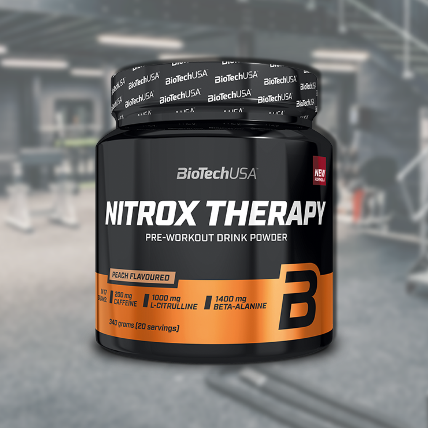 BioTechUSA Nitrox Therapy Pre-Workout Booster | Energie & Fokus