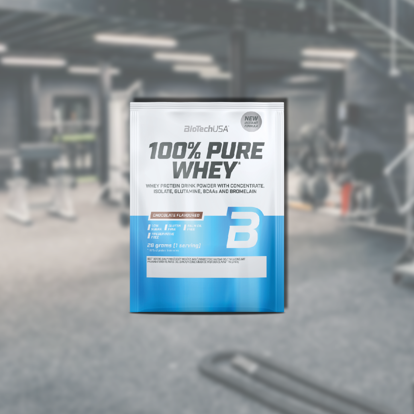BioTechUSA 100% Pure Whey - Proteinpulver mit Aminosäuren
