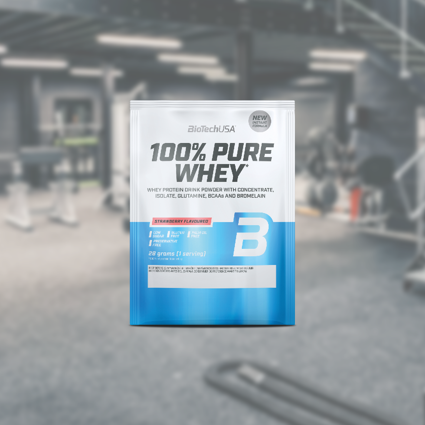 BioTechUSA 100% Pure Whey - Proteinpulver mit Aminosäuren