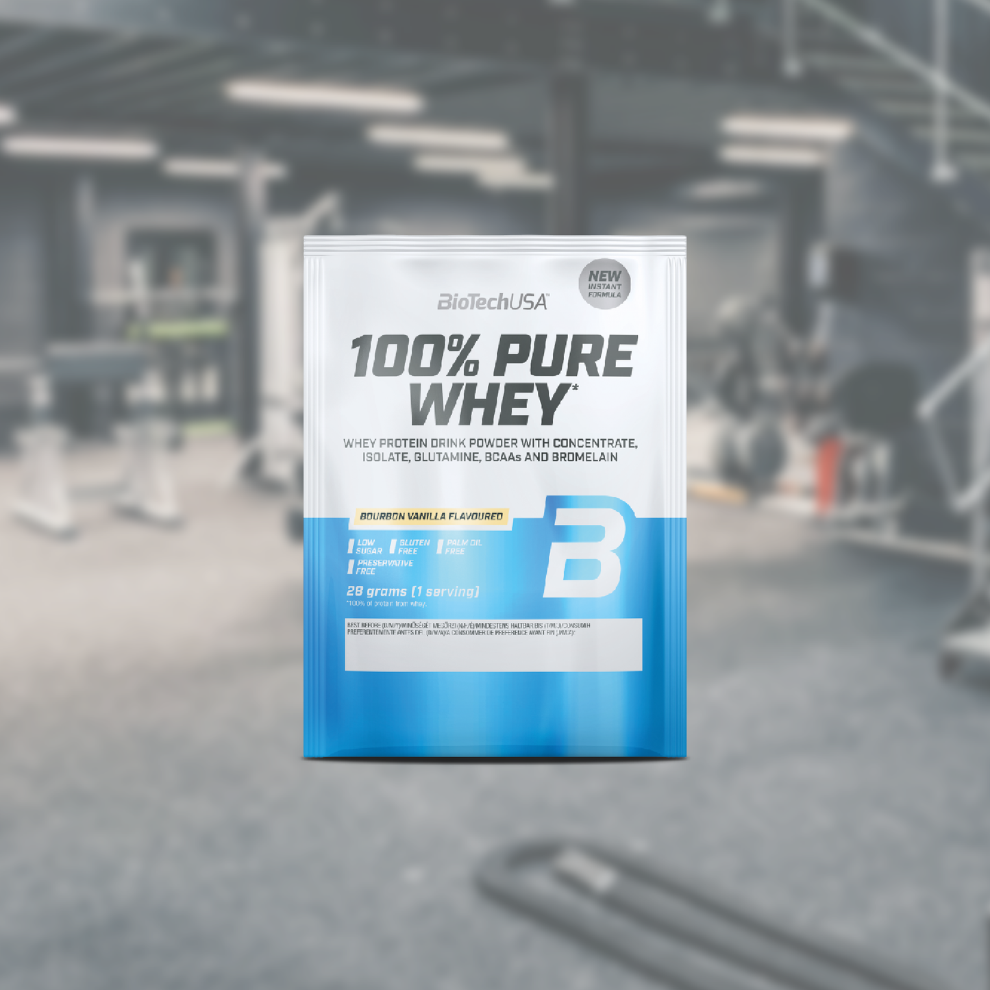 BioTechUSA 100% Pure Whey - Proteinpulver mit Aminosäuren