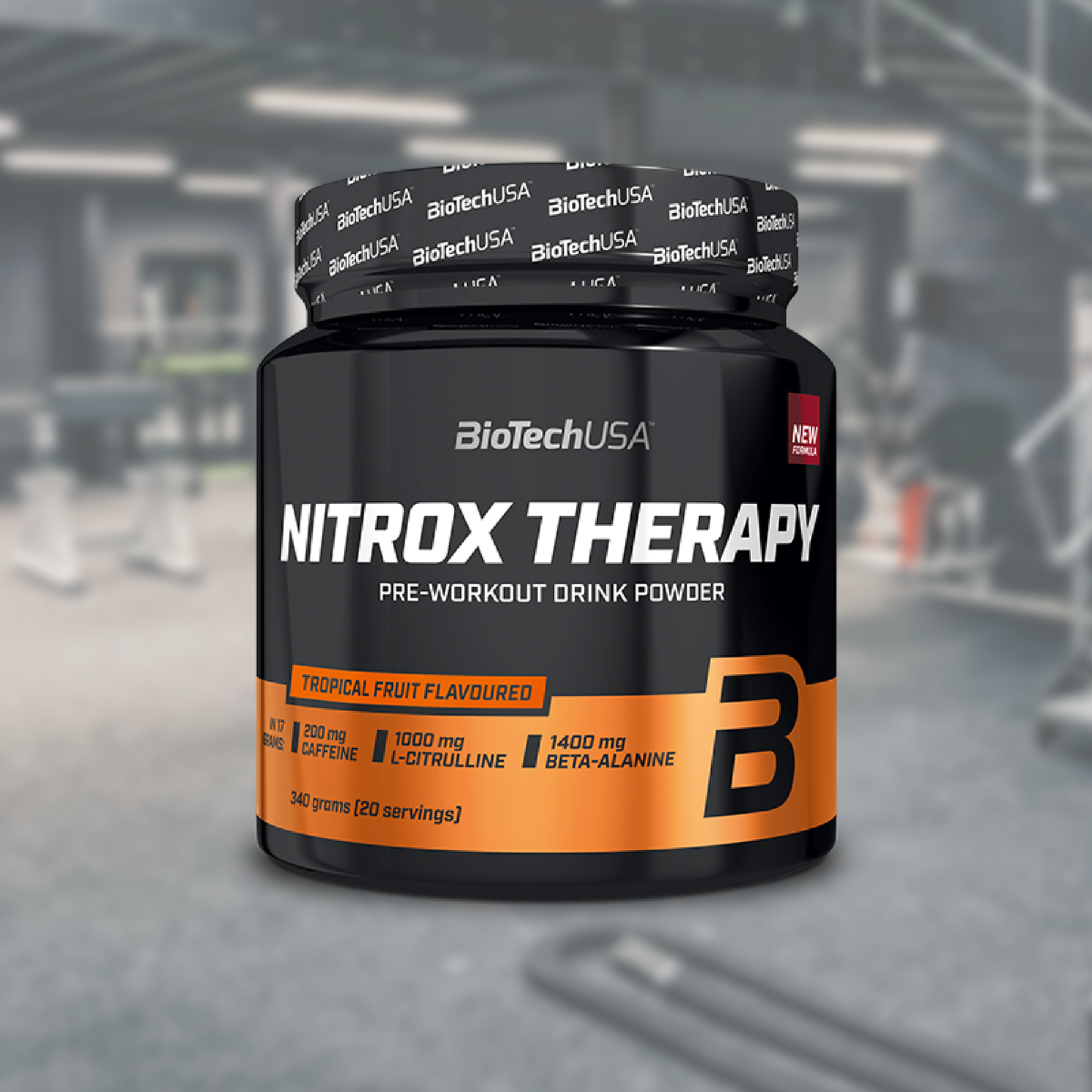 BioTechUSA Nitrox Therapy Pre-Workout Booster | Energie & Fokus