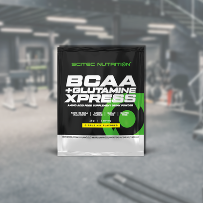 Scitec Nutrition BCAA + Glutamine Express – BCAA Pulver mit Glutamin