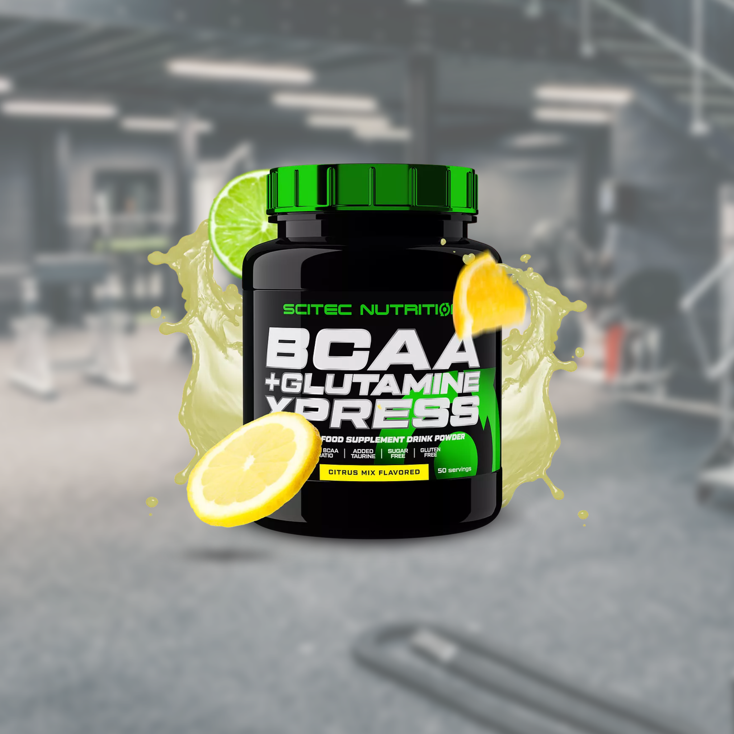 Scitec Nutrition BCAA + Glutamine Express – BCAA Pulver mit Glutamin