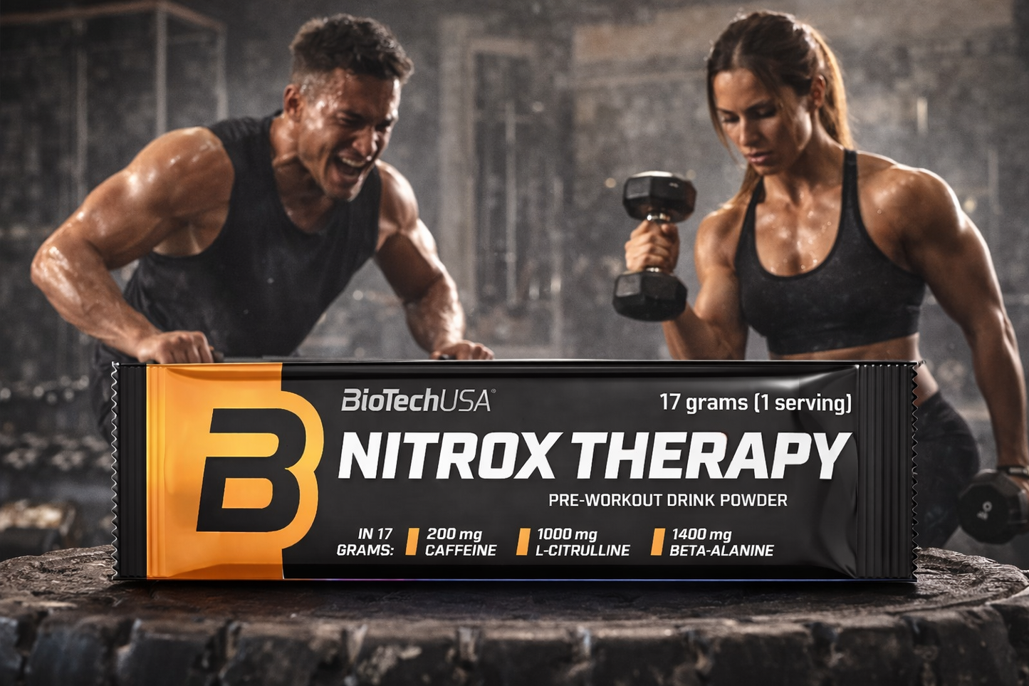 BioTechUSA Nitrox Therapy Pre-Workout Booster | Energie & Fokus