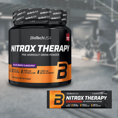BioTechUSA Nitrox Therapy Pre-Workout Booster | Energie & Fokus