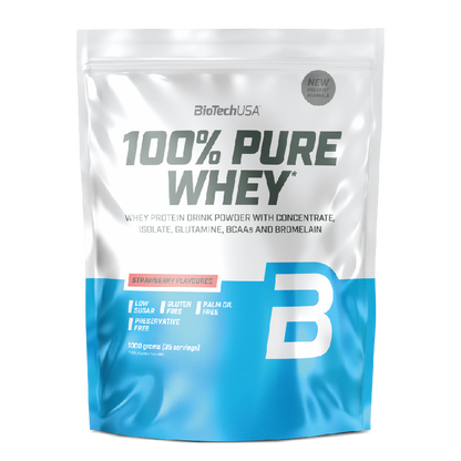 BioTechUSA 100% Pure Whey - Proteinpulver mit Aminosäuren