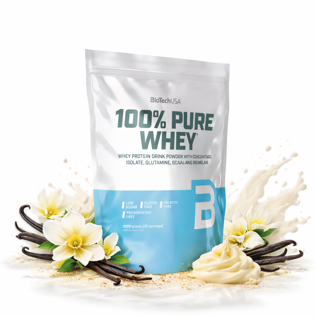 BioTechUSA 100% Pure Whey - Proteinpulver mit Aminosäuren