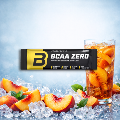 BioTechUSA BCAA ZERO Aminosäuren Pulver | Zuckerfrei, Glutenfrei & Laktosefrei