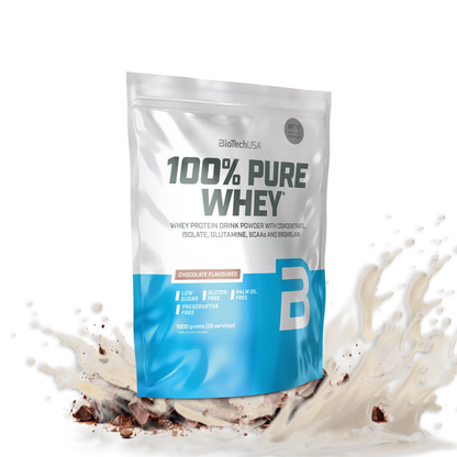 BioTechUSA 100% Pure Whey - Proteinpulver mit Aminosäuren